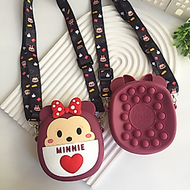 Popit detaylı minnie mouse çanta