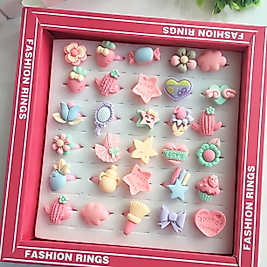 Soft Renkli Figürlü Yüzük