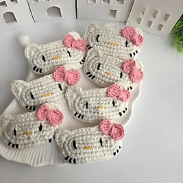 Hello Kitty Örgü Toka