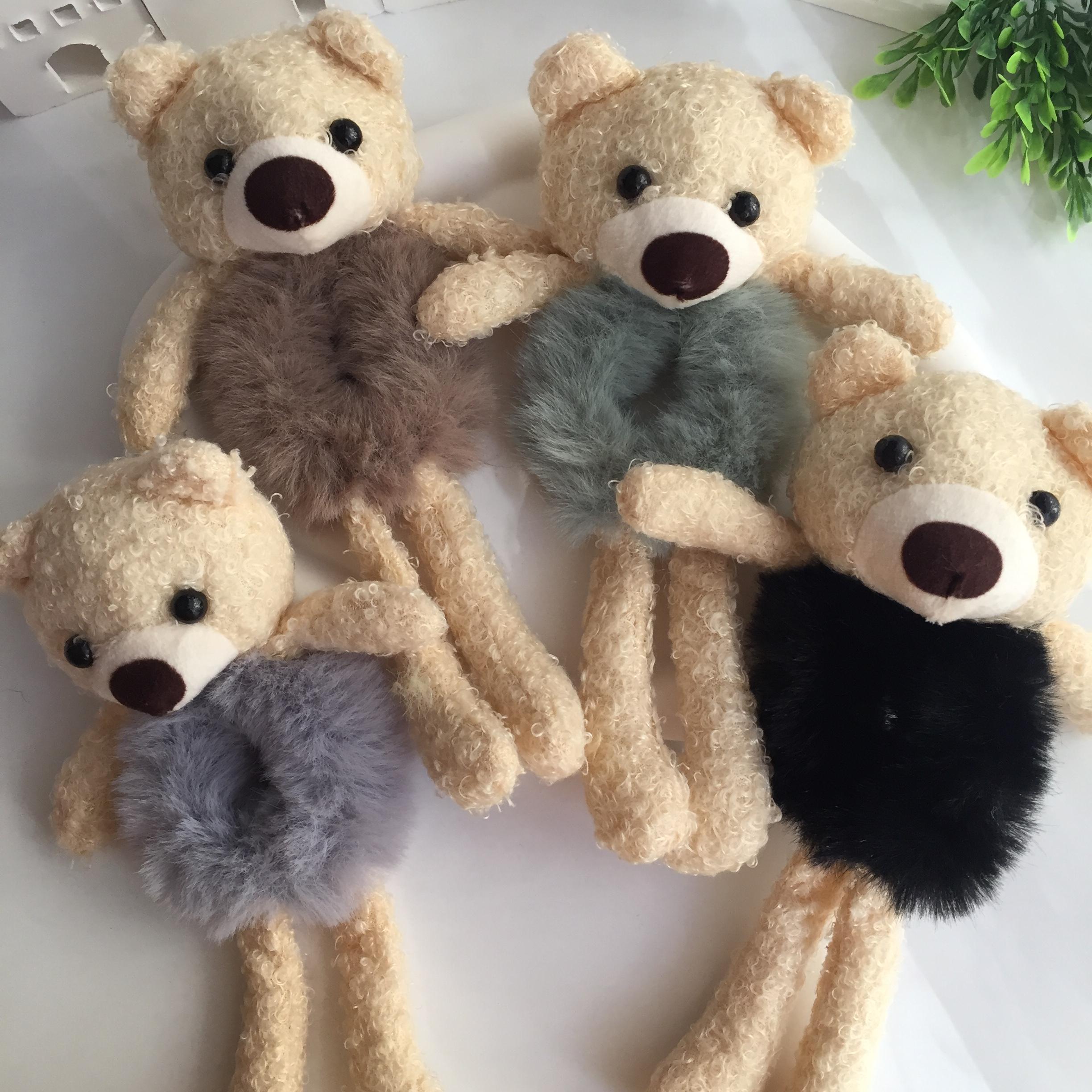 Teddy ayıcık  topuz tokası