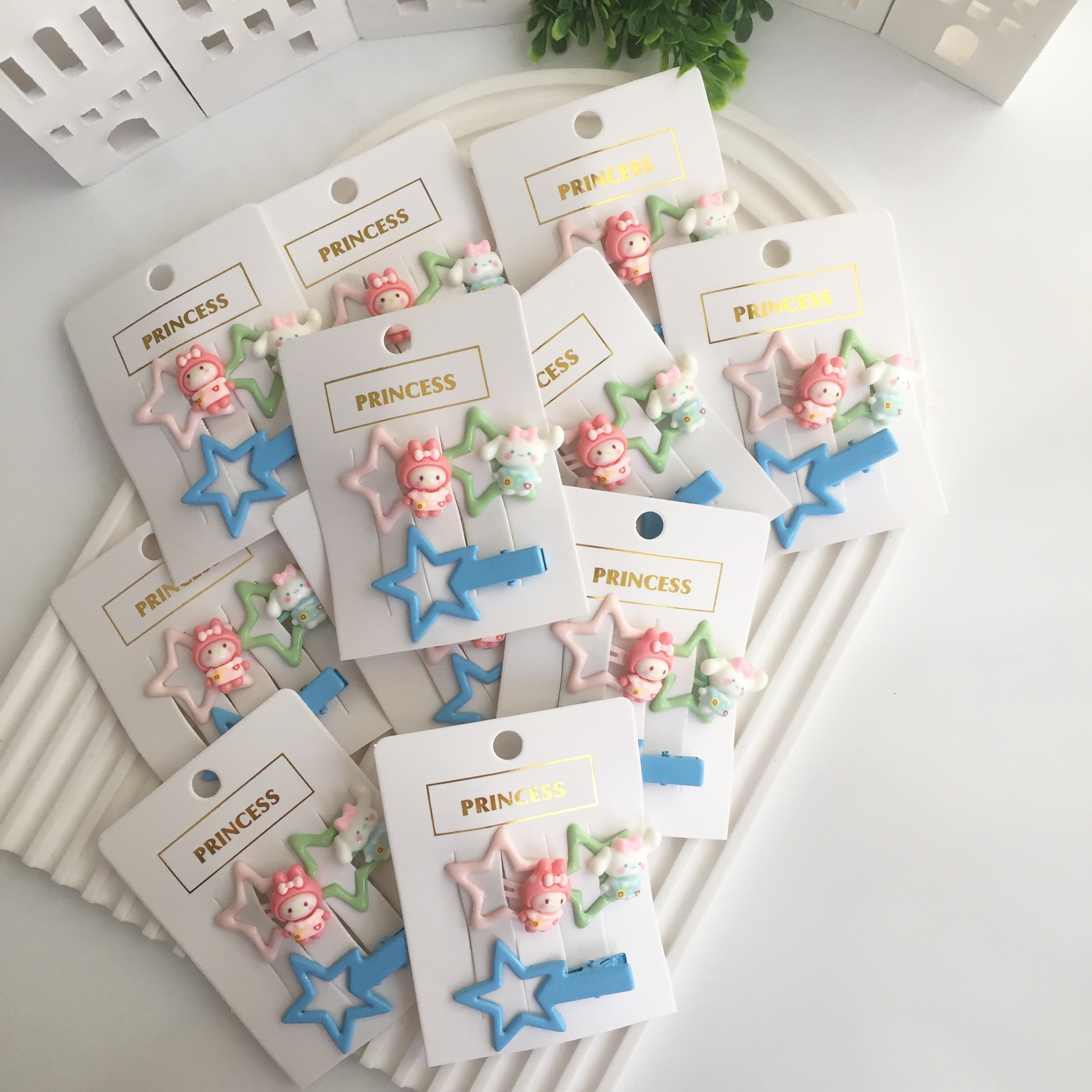 Sanrio figürlü çıtçıt toka