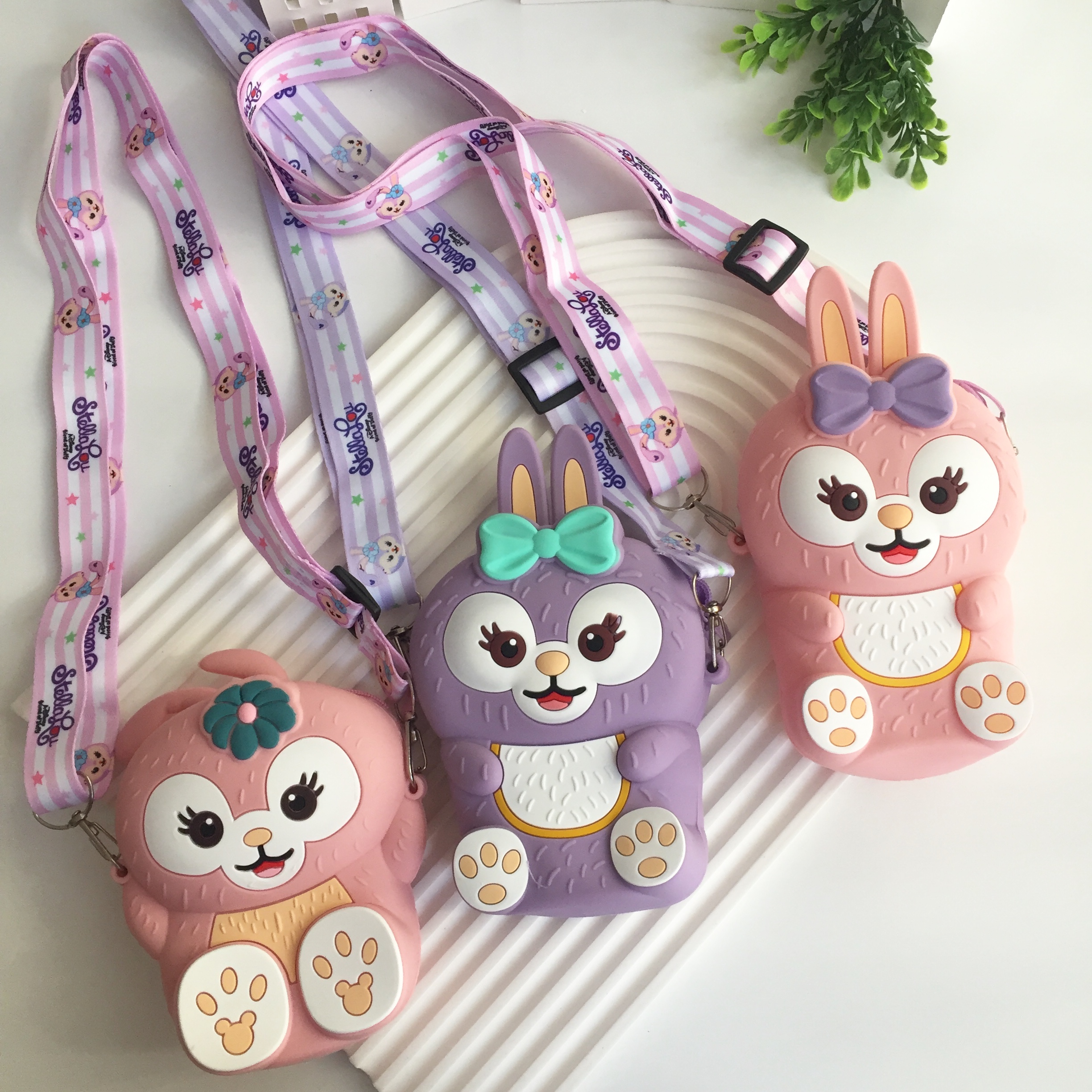 Tavşan silikon çanta