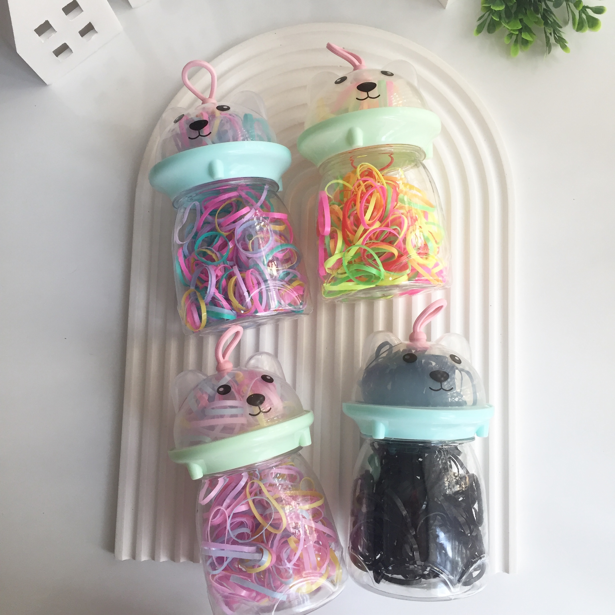 İki Bölmeli Kedi Kutu Lastik Toka