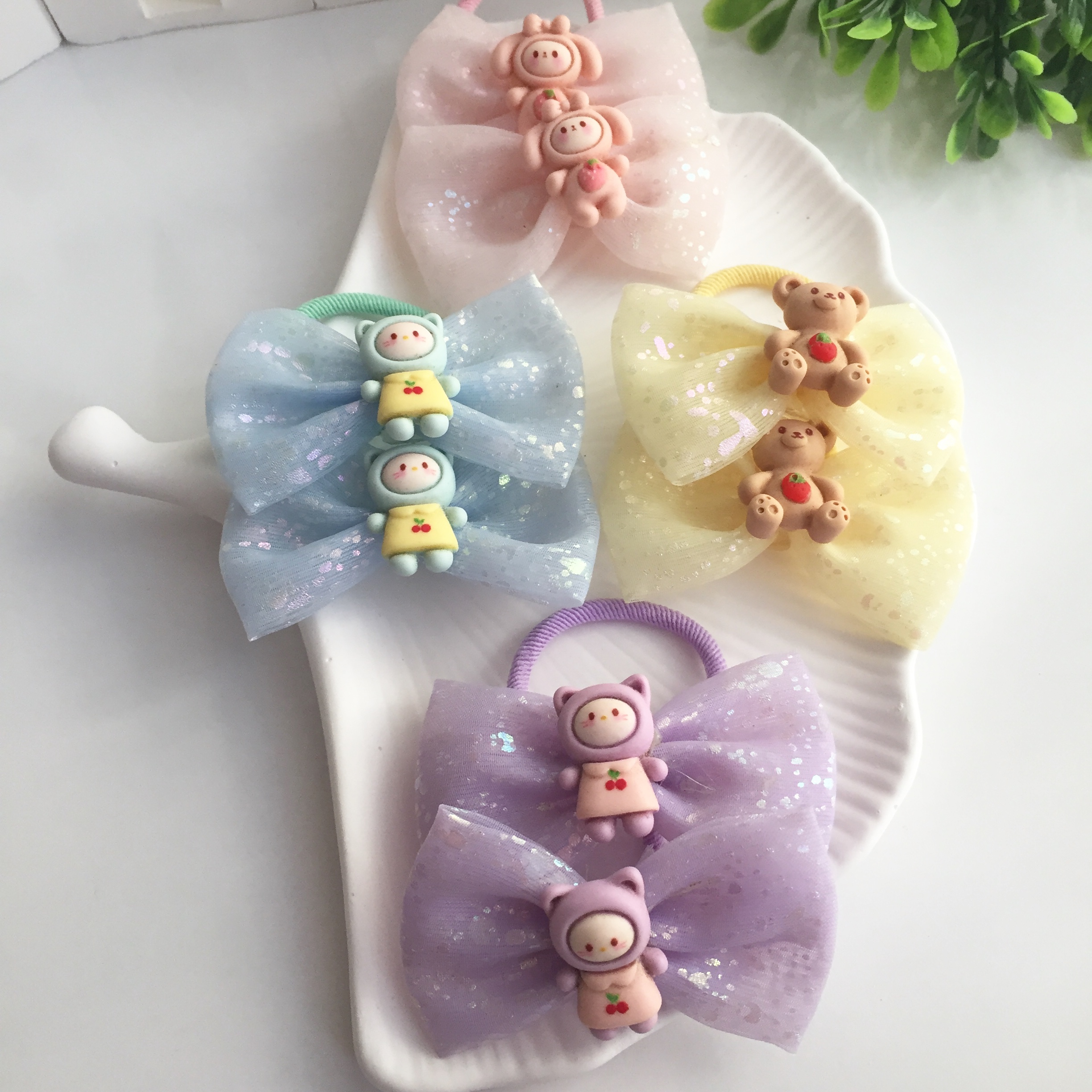 Figürlü Kurdele Lastik Toka