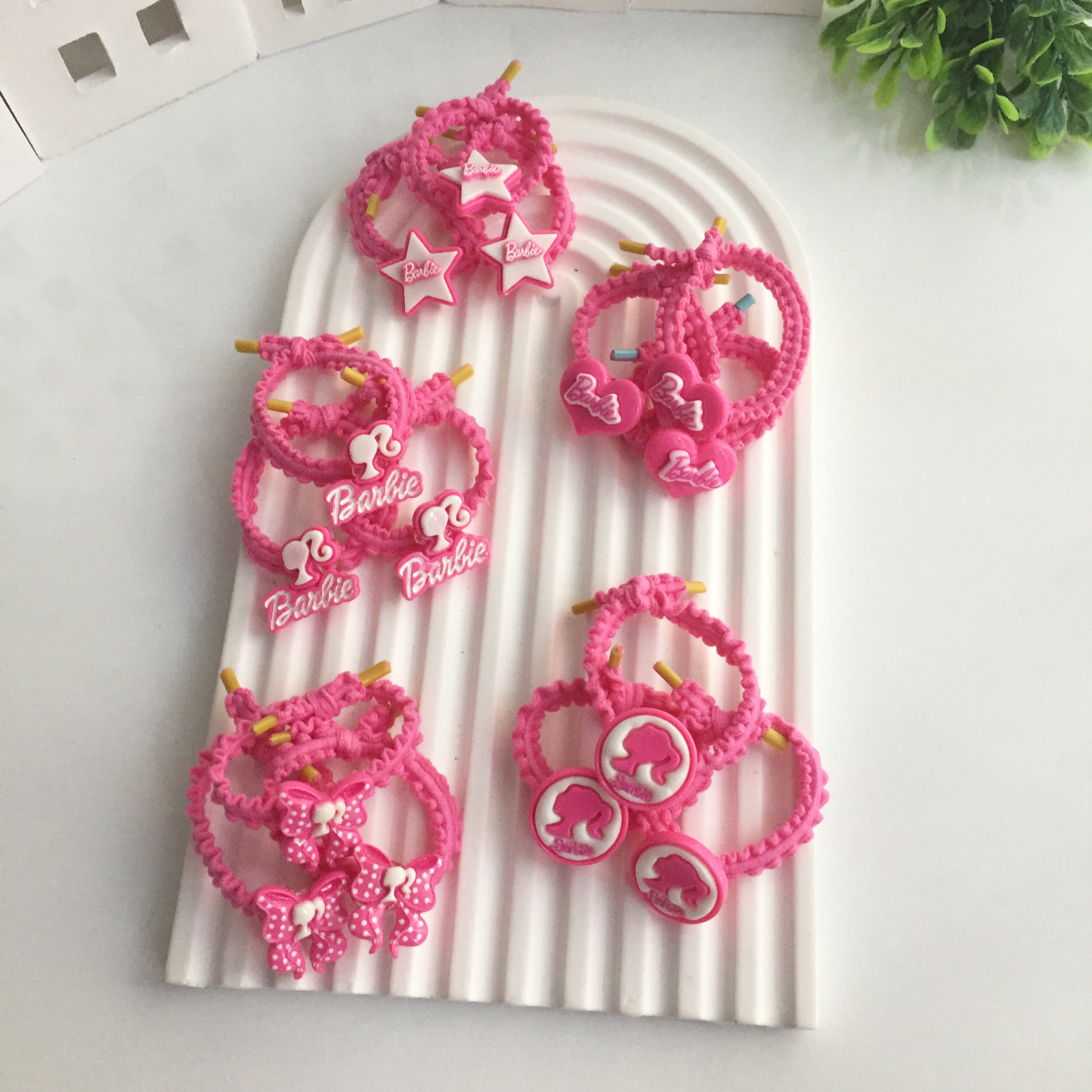 Barbie Üçlü Lastik Toka