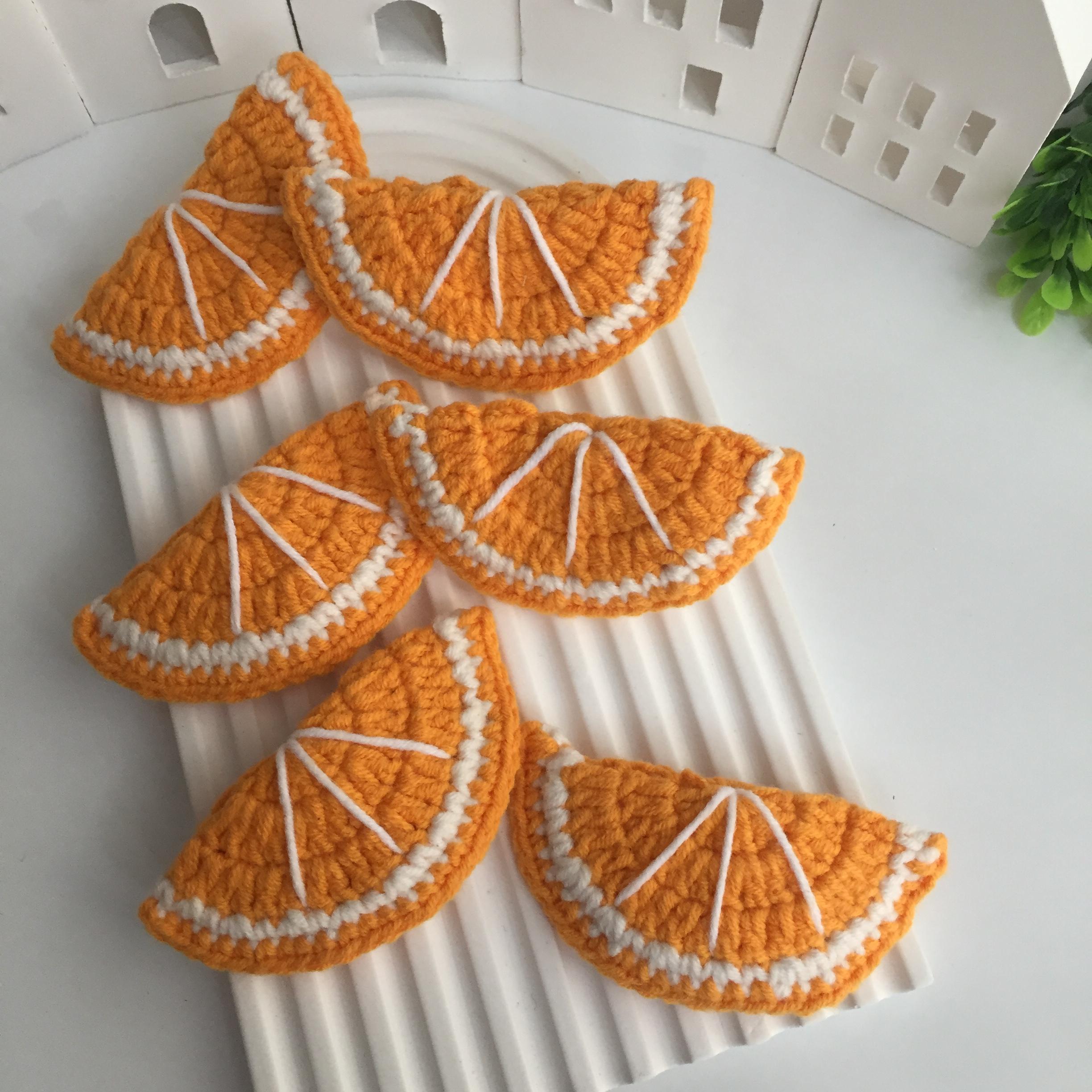 Portakal Dilimi Örgü Toka