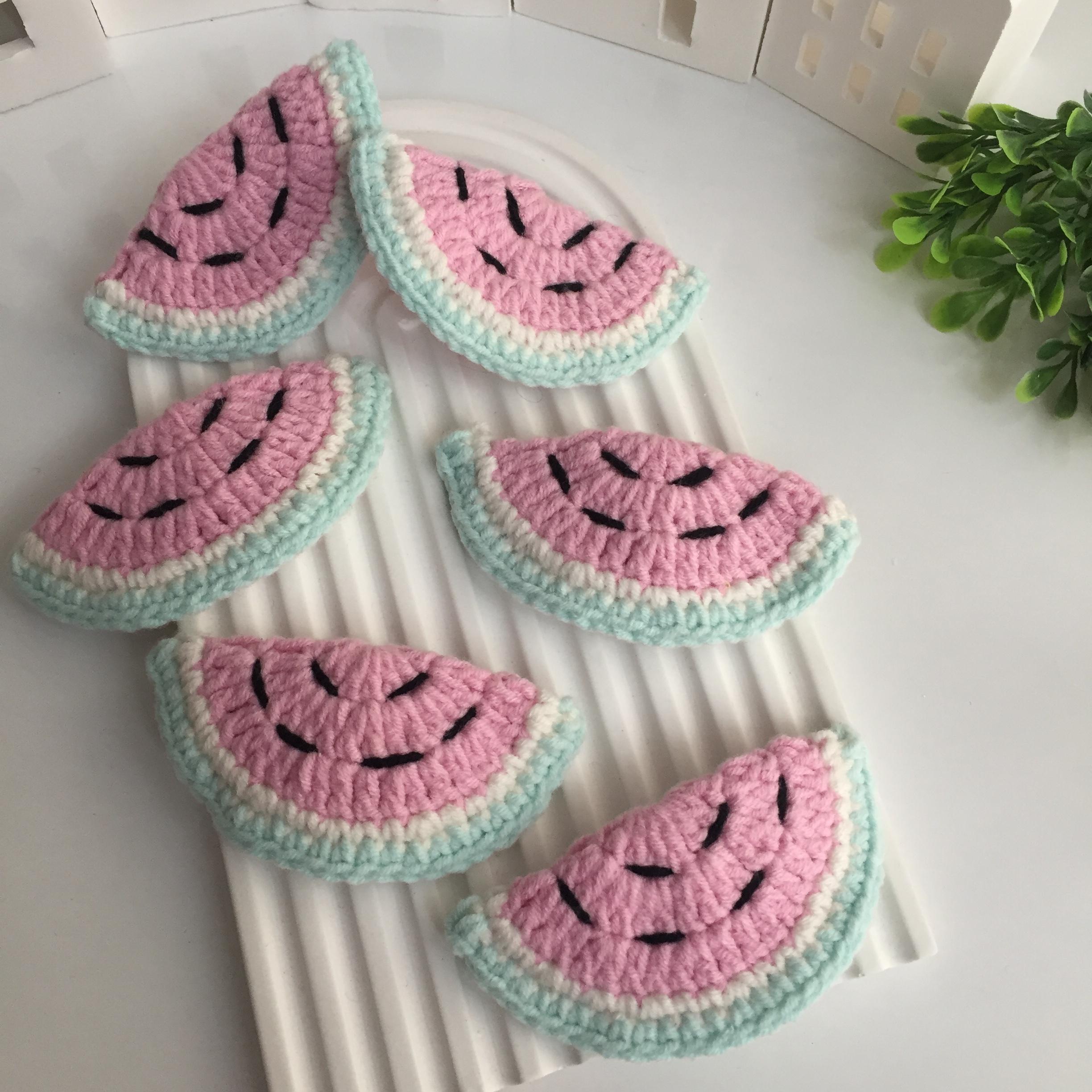 Karpuz Dilimi Örgü Toka